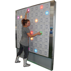 IMM T-Wall interactive light wall supplied by iActive Tech