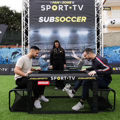 Subsoccer® 7 table football game supplied by iActive Technology