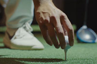 IDRA 2 Golf simulator at corporate event